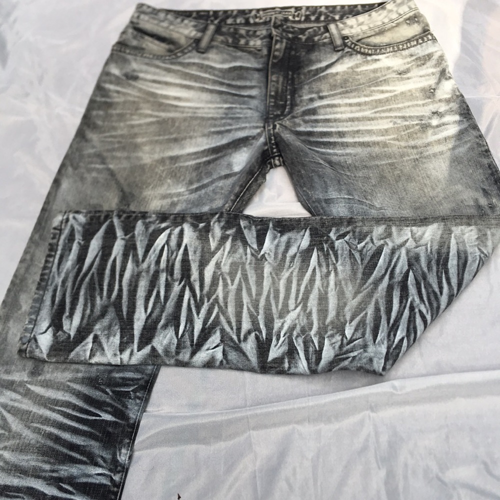 Robin’s designer jeans